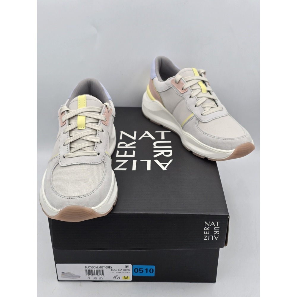 Naturalizer Blossom Women's Sneakers NIB Sz 6.5 M - Mist Grey